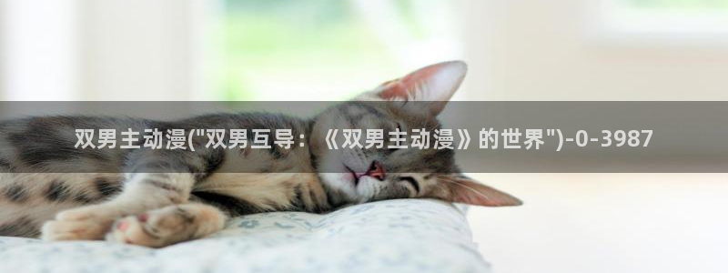 动漫男